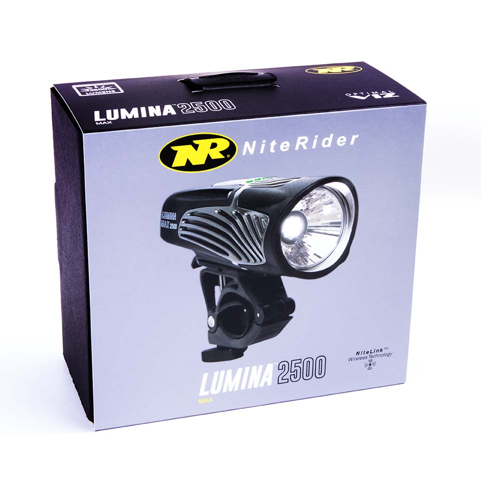 Lumina™ Max 2500 Front Bike Light with NiteLink™