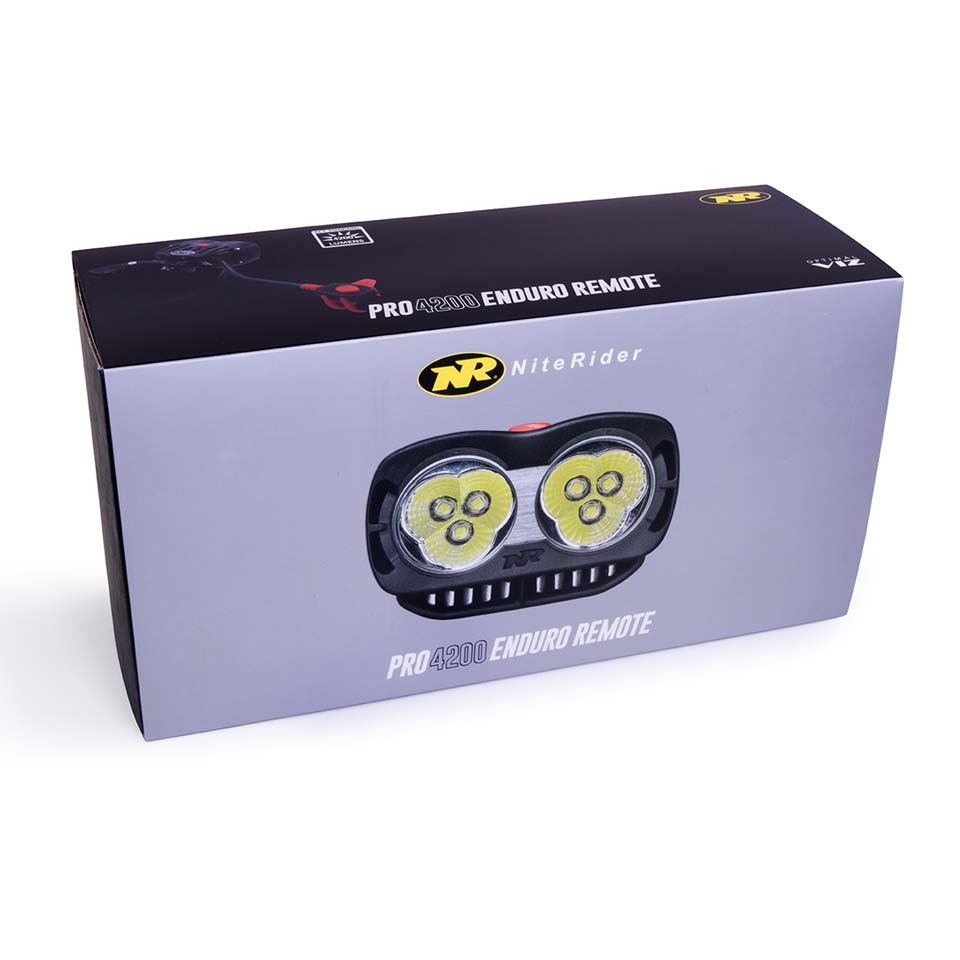 Pro 4200 Enduro Front Bike Light w/ Thumb Remote