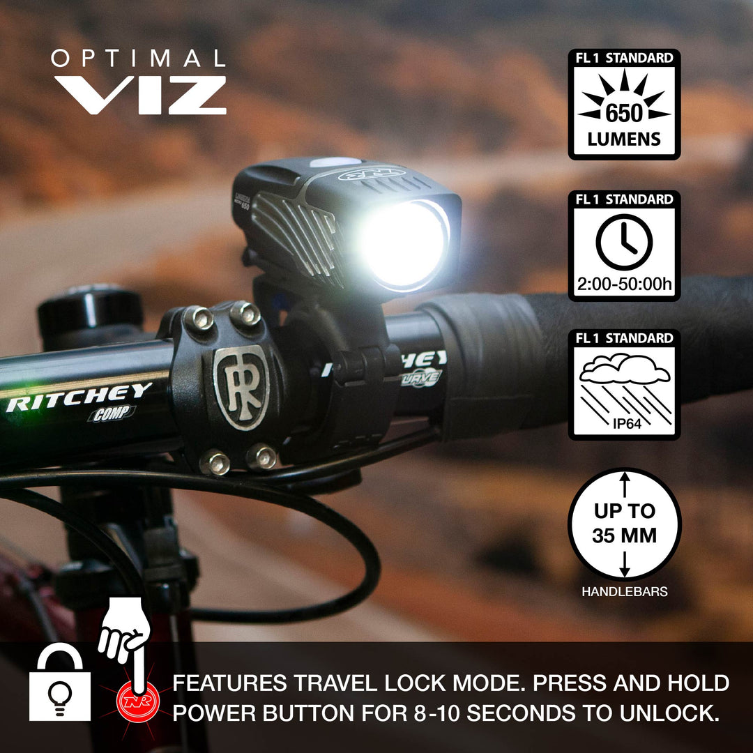 Lumina™ Micro 650 and Vmax+™ 150 Combo Front and Rear Light Set (7157826191513)