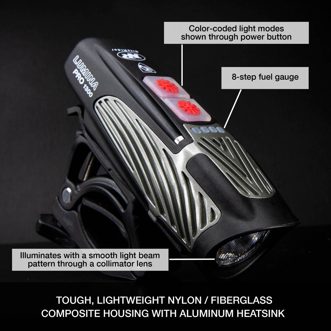 niterider nitelink wireless lumina boost pro 1300 bright bike light remote control