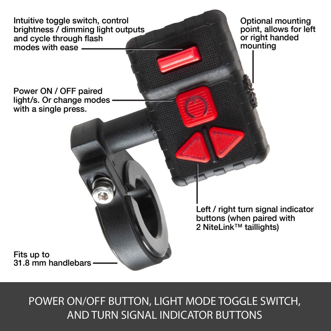 niterider nitelink wireless remote features call out